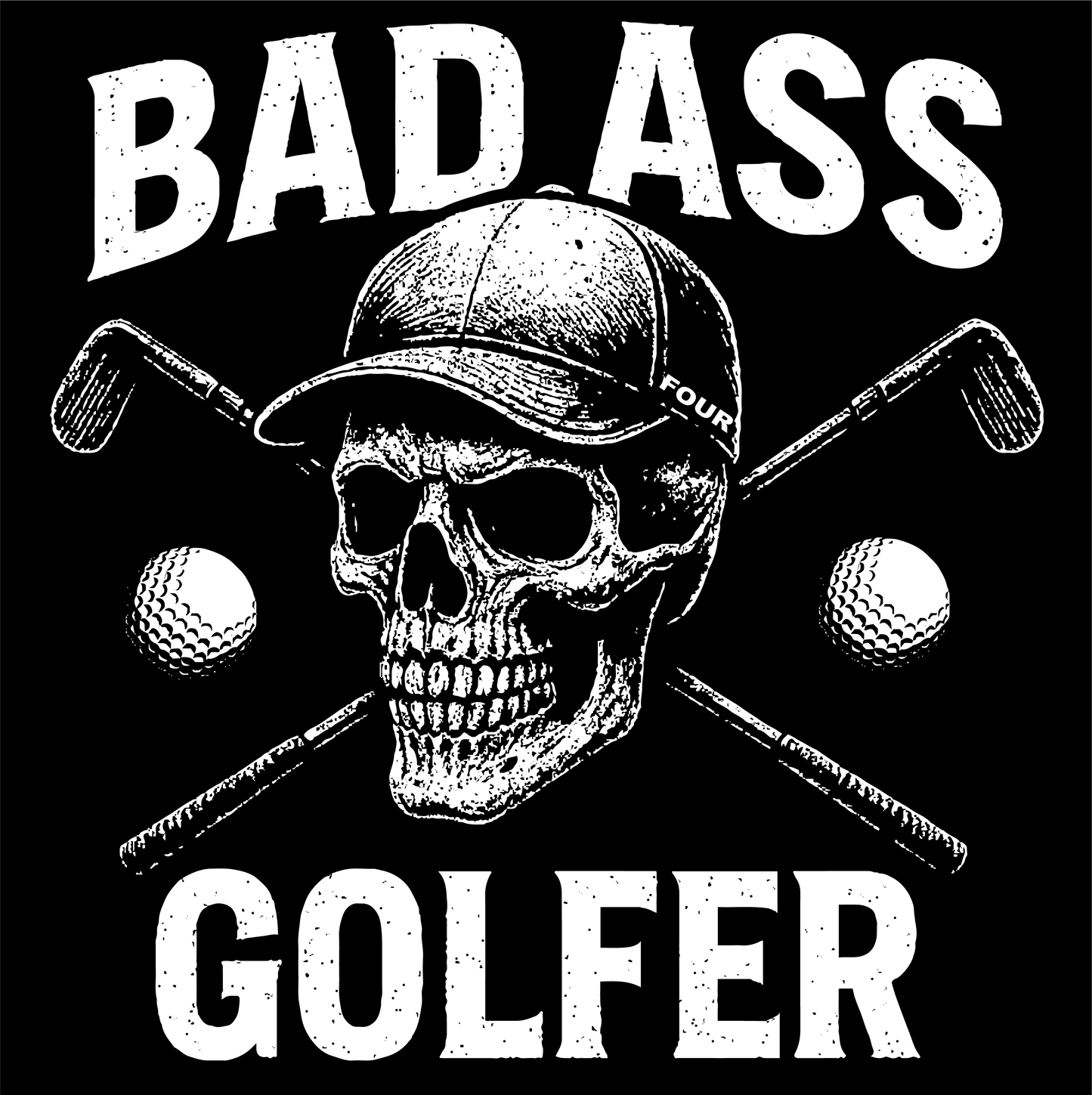 badass golfer