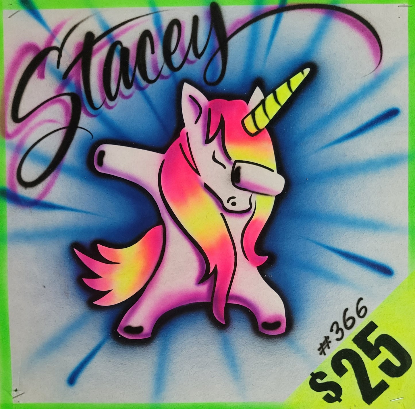 Unicorn Dab Tee