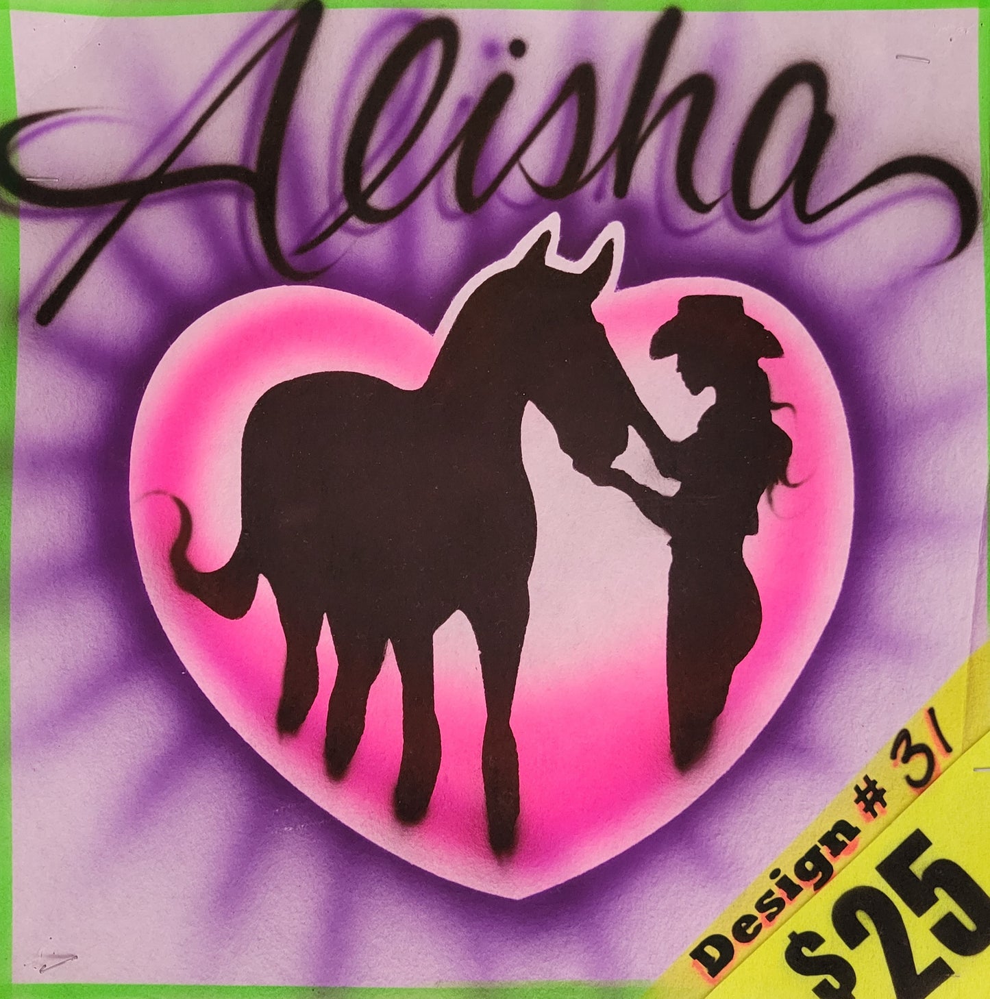 Horse and girl