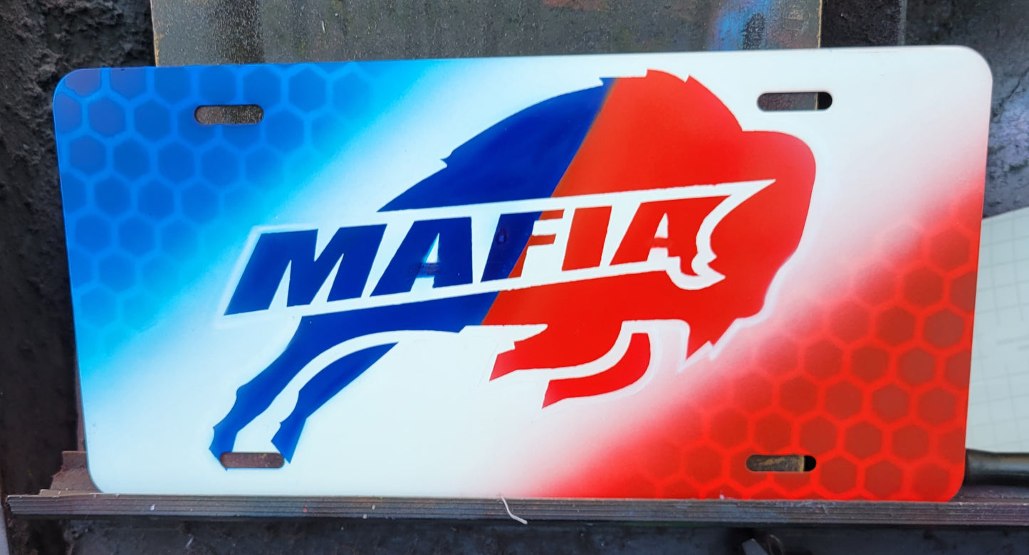 Bills mafia front plate