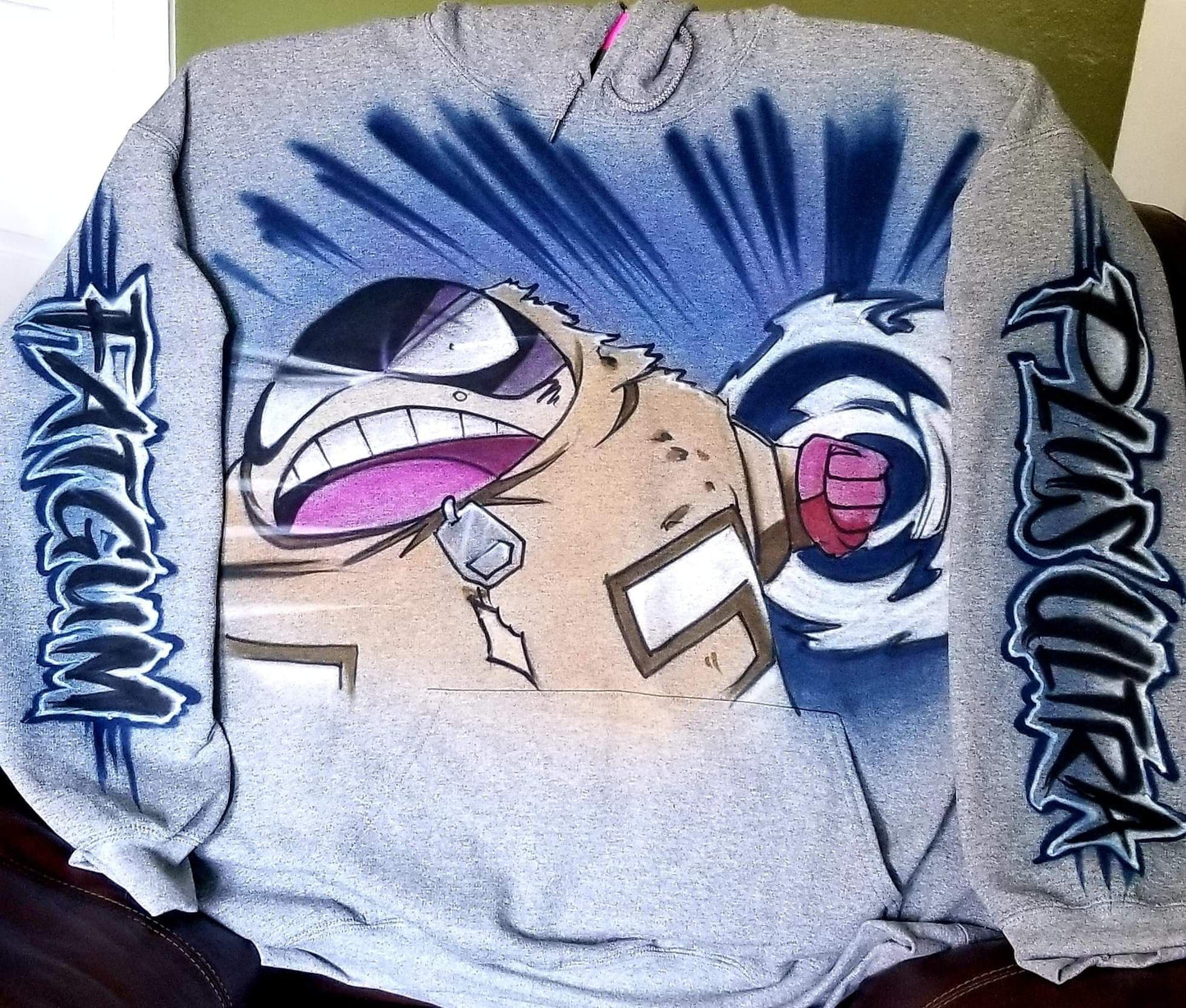 Custom Painted Fatgum 2 Hoodie