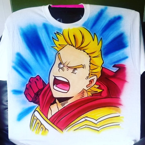 Custom painted Lemillion Tee