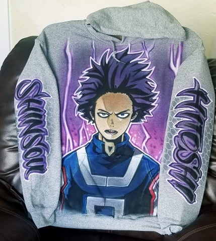 Custom Painted Shinso Hoodie