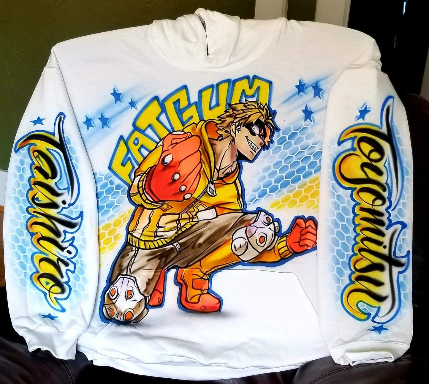 Custom Painted Fatgum Hoodie