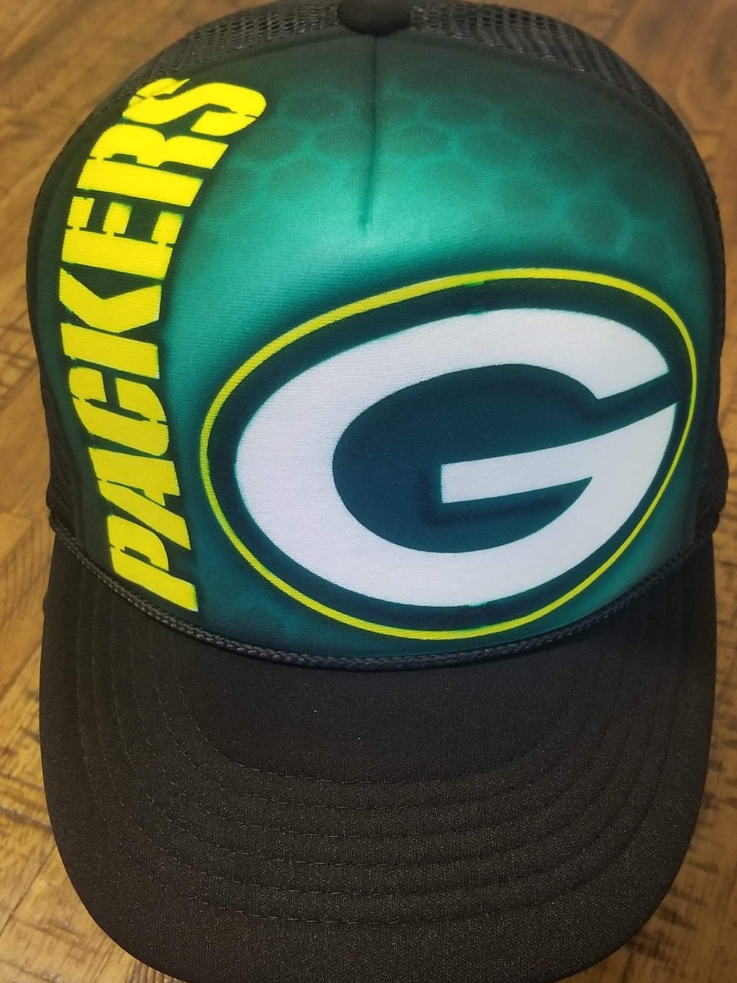 Hand Painted Greenbay Hat