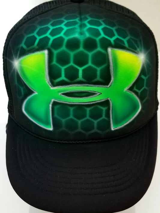 Hand Painted Under Armor Hat