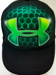 Hand Painted Under Armor Hat