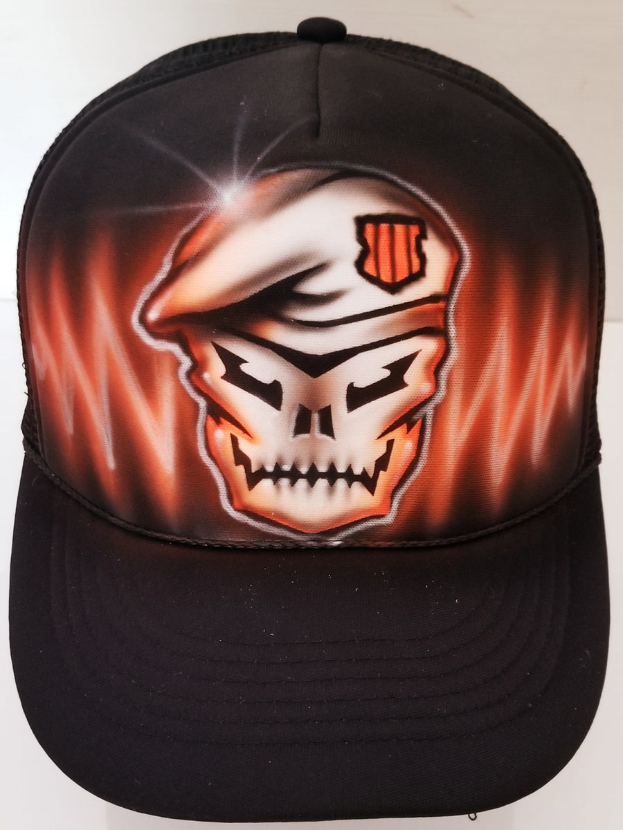 Hand Painted COD 4 Hat – Vicious Paint