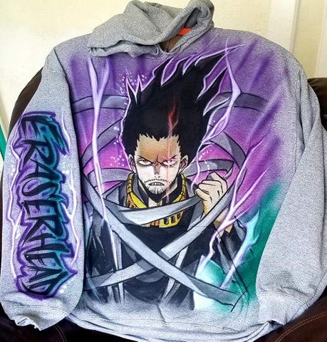 Custom Painted Eraser Head 3 Hoodie