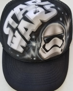 Hand Painted Storm Trooper Hat