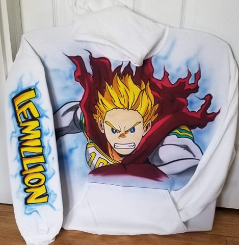 Custom Painted Lemillion Hoodie