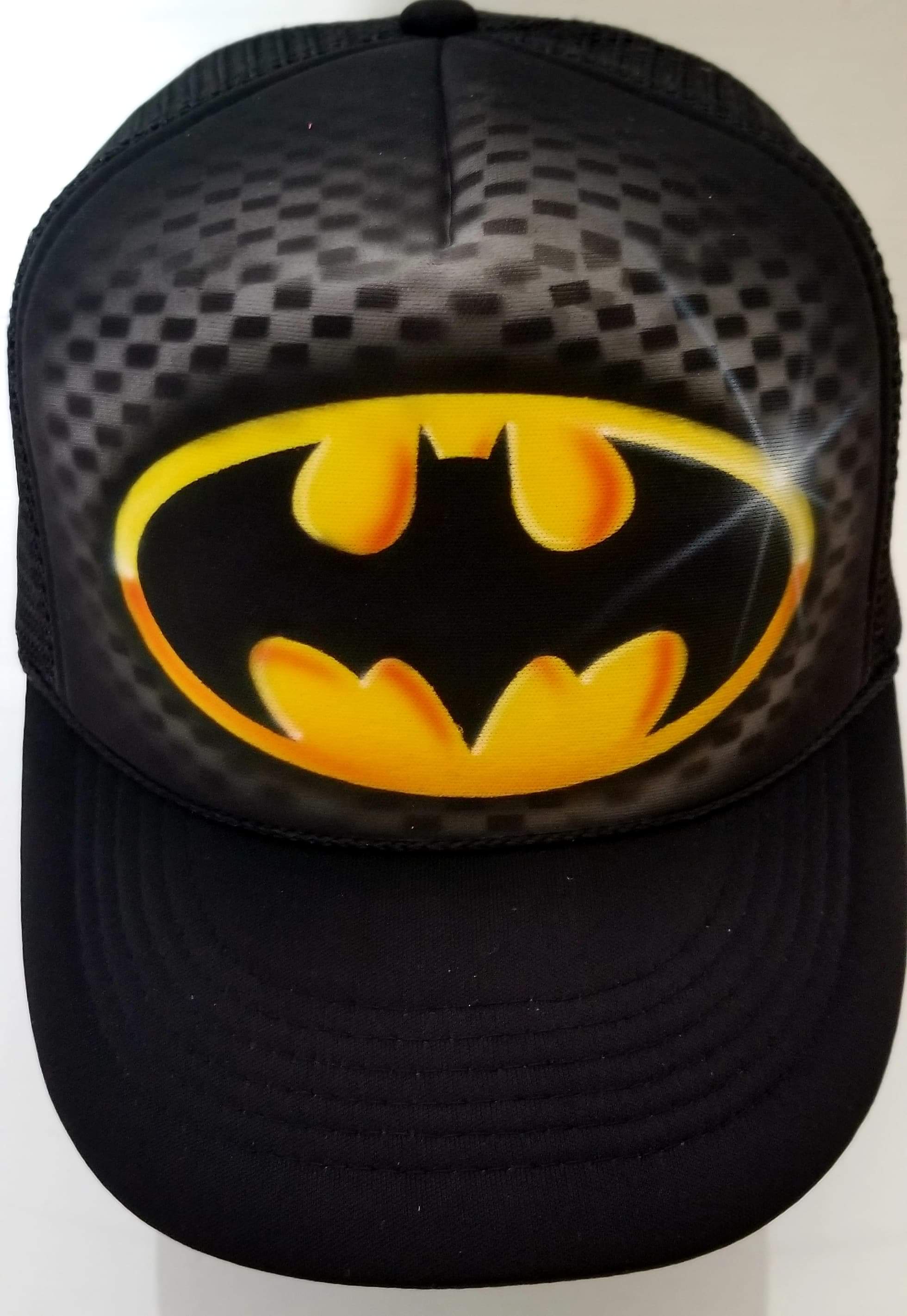 Hand Painted Batman Hat