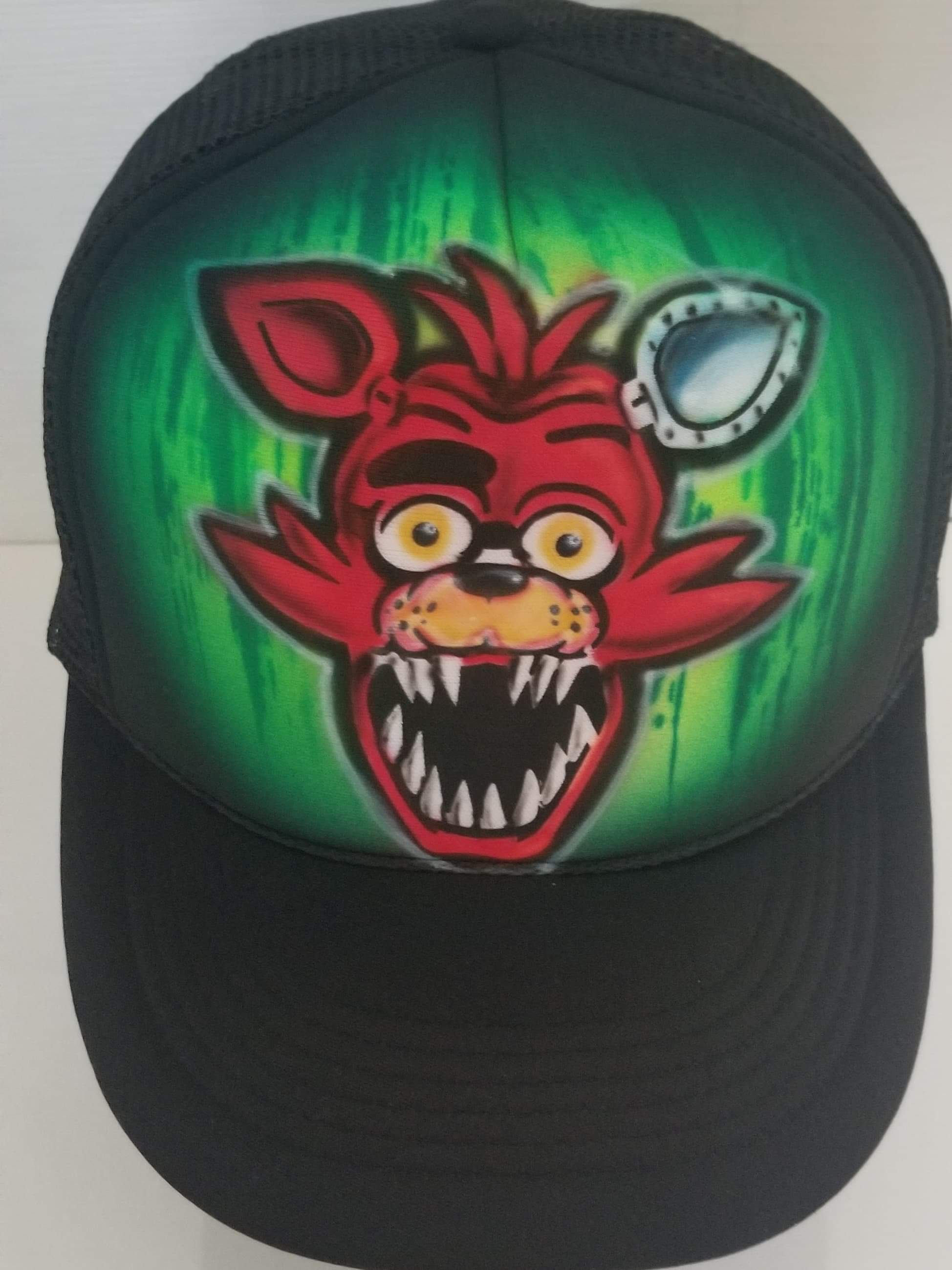 Hand Painted Foxy Hat