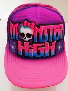 Hand Painted Monster High Hat