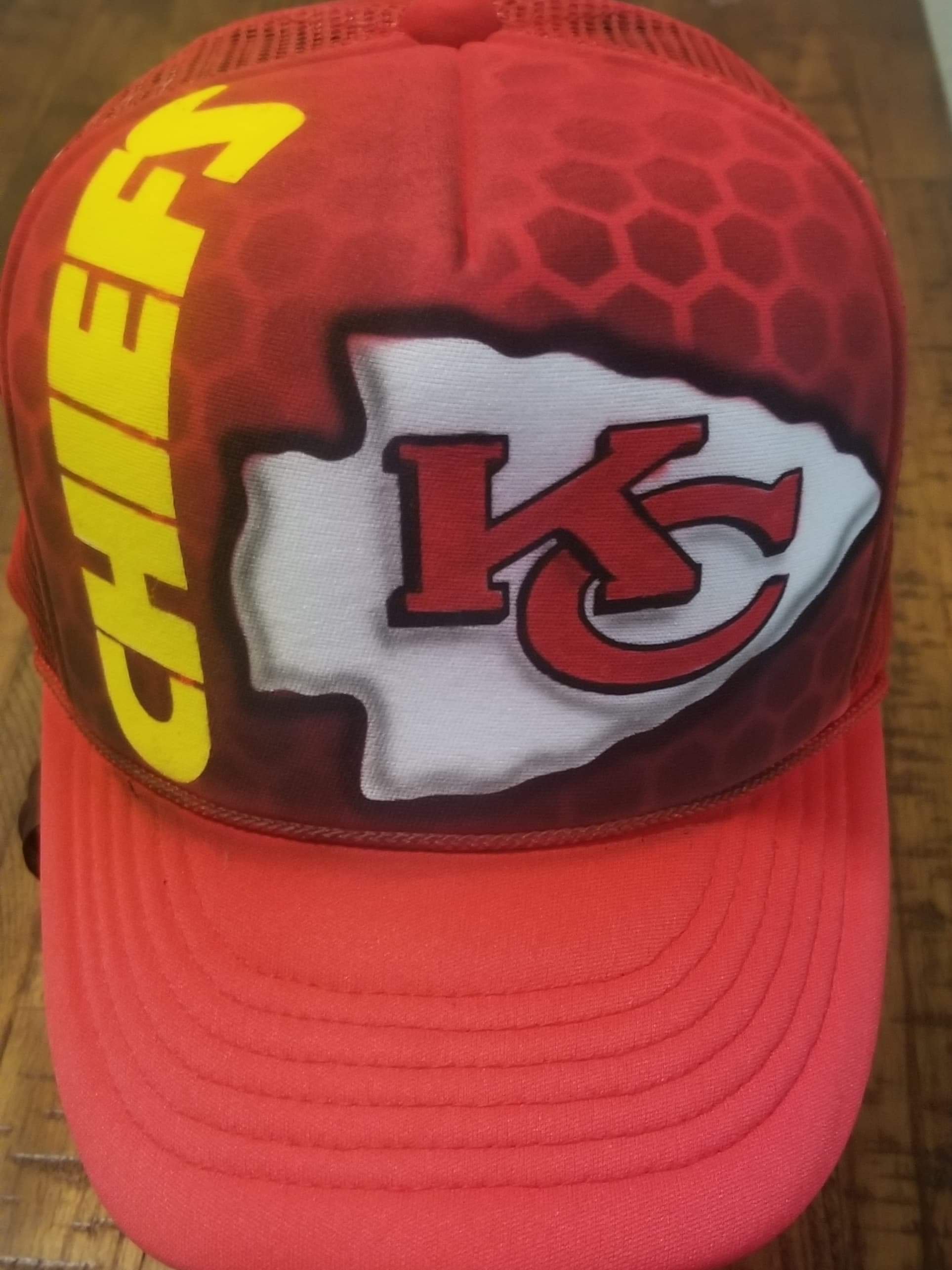Hand Painted Chiefs Hat